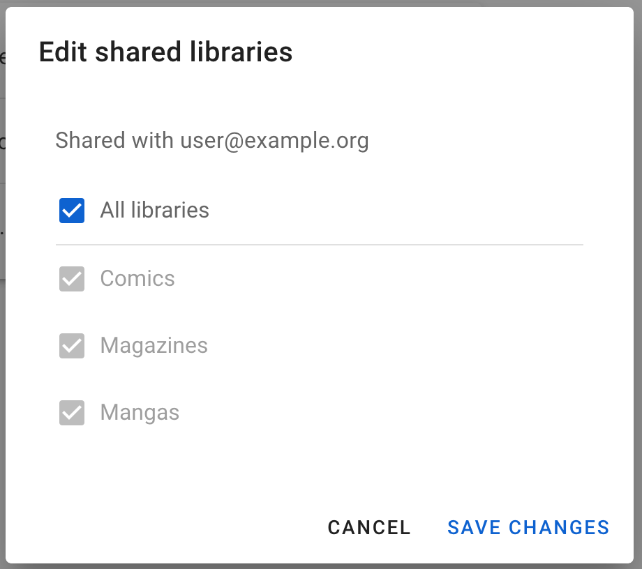 Edit Shared Libraries